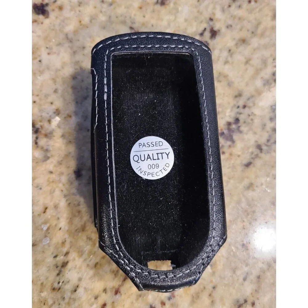 Krusell Blaze Multidapt Leather Case for Flip Phones Black Belt Clip
